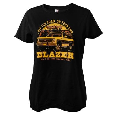 Chevy Blazer Off The Road Girly Tee 1